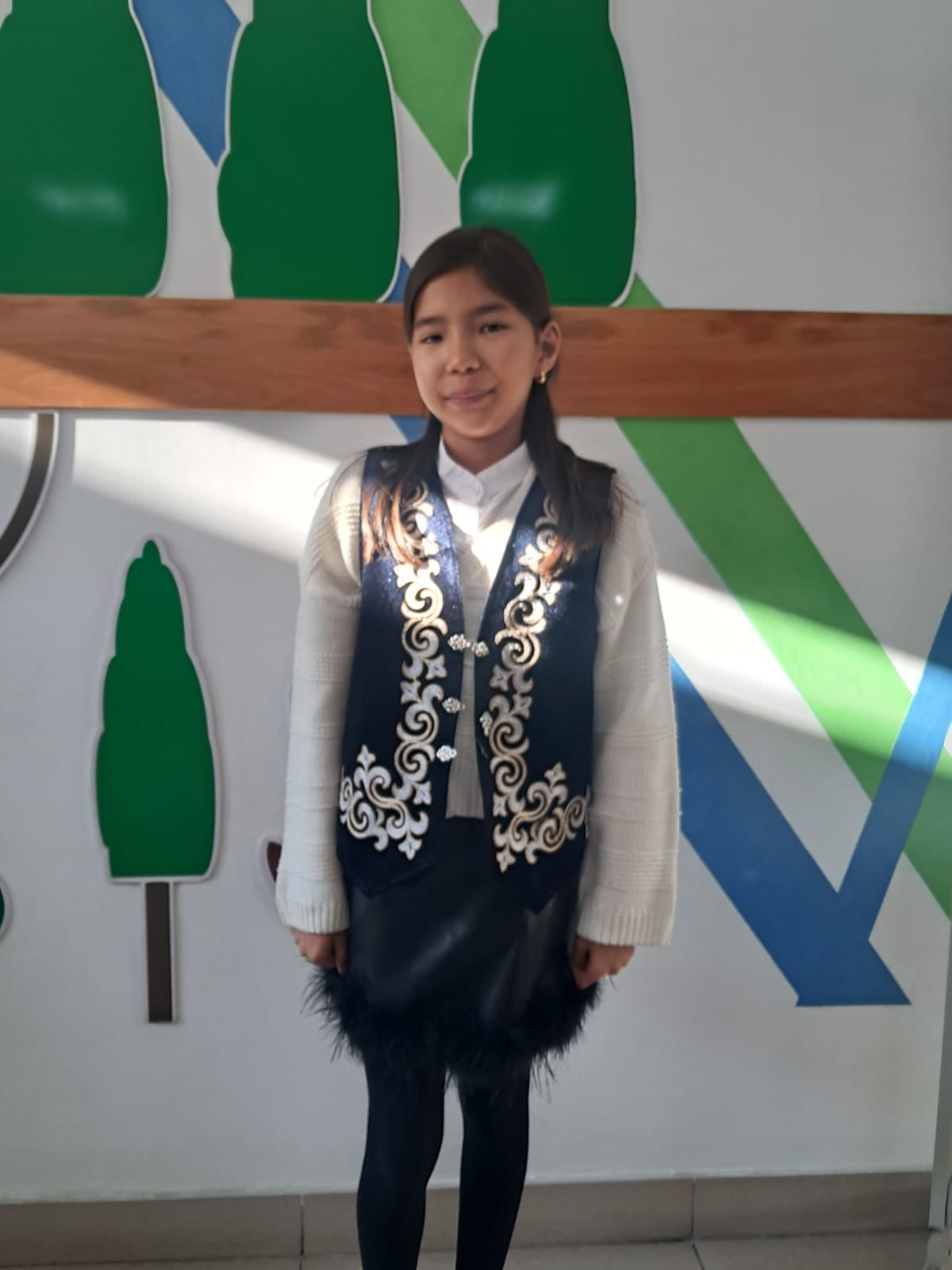 Дауренкызы Адель 3 место в городском конкурсе научных проектов «Зерде»