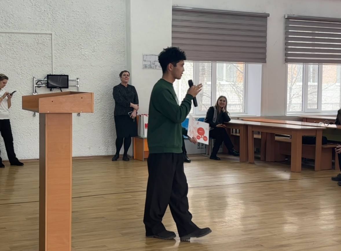 Профориентационная встреча с представителем Maqsut Narikbaev University